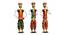 Chitaksh Figurine Set of 3 by Urban Ladder - Cross View Design 1 - 339453