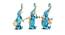 Divyansh Figurine Set of 3 by Urban Ladder - Cross View Design 1 - 339460