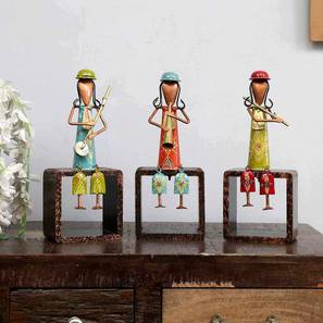 Faiyaz figurine set of 3 multicolour lp