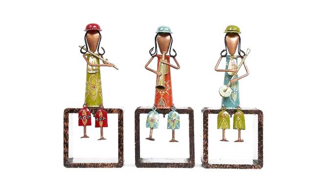 Faiyaz Figurine Set of 3 by Urban Ladder - Front View Design 1 - 339514