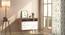 Roswell Chest Of Two Drawers (White) (Amber Walnut Finish) by Urban Ladder - Full View - 339722