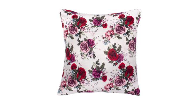 Cordelia Cushion Cover - Set of 2 (Red, 41 x 41 cm  (16" X 16") Cushion Size) by Urban Ladder - Front View Design 1 - 339791