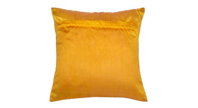 Azaiah Cushion Cover - Set of 2 (Gold, 41 x 41 cm  (16" X 16") Cushion Size) by Urban Ladder - Front View Design 1 - 339901