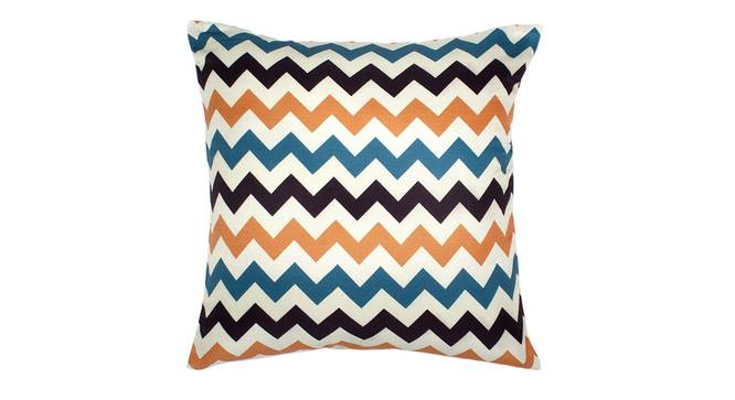 Bellanca Cushion Cover - Set of 2 (Blue, 30 x 46 cm  (12" X 18") Cushion Size) by Urban Ladder - Front View Design 1 - 339936
