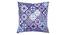 Eleora Cushion Cover - Set of 2 (Blue, 41 x 41 cm  (16" X 16") Cushion Size) by Urban Ladder - Front View Design 1 - 339966