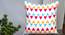 Florian Cushion Cover - Set of 2 (Red, 41 x 41 cm  (16" X 16") Cushion Size) by Urban Ladder - Design 1 Half View - 339996