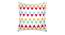 Florian Cushion Cover - Set of 2 (Red, 41 x 41 cm  (16" X 16") Cushion Size) by Urban Ladder - Front View Design 1 - 340002