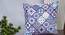 Lazar Cushion Cover - Set of 2 (Blue, 30 x 46 cm  (12" X 18") Cushion Size) by Urban Ladder - Design 1 Half View - 340039
