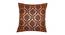 Linley Cushion Cover - Set of 2 (Brown, 41 x 41 cm  (16" X 16") Cushion Size) by Urban Ladder - Front View Design 1 - 340044