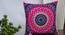 Niobe Cushion Cover - Set of 2 (Pink, 41 x 41 cm  (16" X 16") Cushion Size) by Urban Ladder - Design 1 Half View - 340077