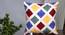 Pavel Cushion Cover - Set of 2 (Yellow, 30 x 46 cm  (12" X 18") Cushion Size) by Urban Ladder - Design 1 Half View - 340081