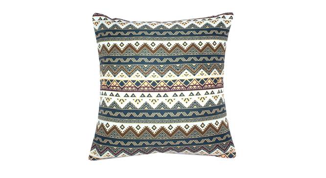 Sheena Cushion Cover - Set of 2 (Green, 41 x 41 cm  (16" X 16") Cushion Size) by Urban Ladder - Front View Design 1 - 340160
