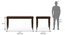 Mirasa 6 Seater Dining Set (Lava) by Urban Ladder - Dimension - 340225
