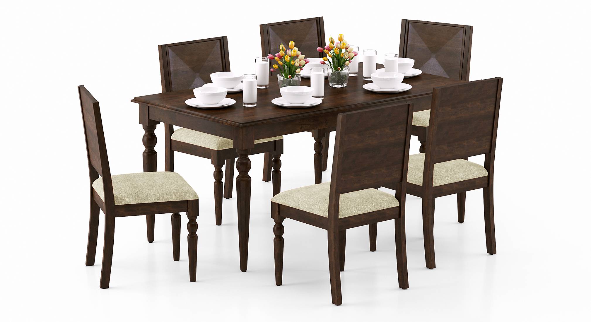 Dining Tables Upto 20 Off Buy Wooden Dining Table Sets Online Urban Ladder