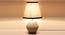 Atury Table Lamp (Cream, White Shade Colour, Cotton Shade Material) by Urban Ladder - Front View Design 1 - 340317