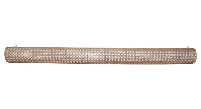 Cane Wall Light (Brown, Brown Shade Colour, Cane Shade Material) by Urban Ladder - Front View Design 1 - 340325