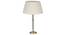 Ace Table Lamp (White Shade Colour, Cotton Shade Material) by Urban Ladder - Design 1 Side View - 340329
