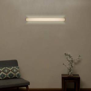 Pinecraft Design Frost Wall Light Cover (White, White Shade Colour, Cotton Shade Material)