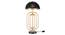 Gold Turner Table Lamp (Gold, Black Shade Colour, Metal Shade Material) by Urban Ladder - Front View Design 1 - 340362