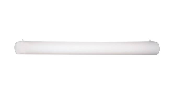 Frost Wall Light (White, White Shade Colour, Cotton Shade Material) by Urban Ladder - Front View Design 1 - 340371