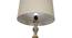 Marlerville Floor Lamp (Linen Shade Material, Beige Shade Colour, Rustic Wood) by Urban Ladder - Design 1 Close View - 340418