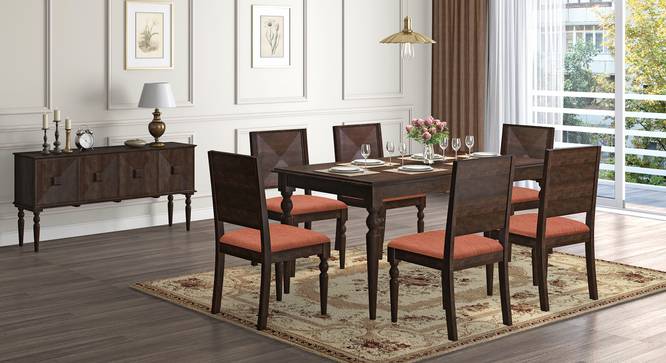 Mirasa Dining Chair - Set of 2 (Lava) by Urban Ladder - Full View - 340433