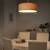 Oberon pendant light  dark wood24 lp