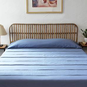 Bedsheets Design Samudra Bedding Set (Blue, Queen Size)