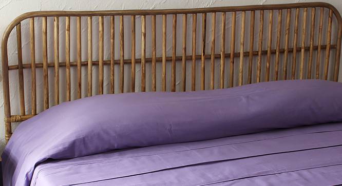 Samudra Bedding Set (Purple, Queen Size) by Urban Ladder - Front View Design 1 - 340588