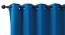 Parsine Window Curtain (Peacock Blue, 152 x 117 cm  (60" x 46") Curtain Size) by Urban Ladder - Front View Design 1 - 341564