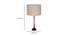 Birche Table Lamp (Linen Shade Material, Beige Shade Colour, Cedar Red) by Urban Ladder - Design 1 Dimension - 342242
