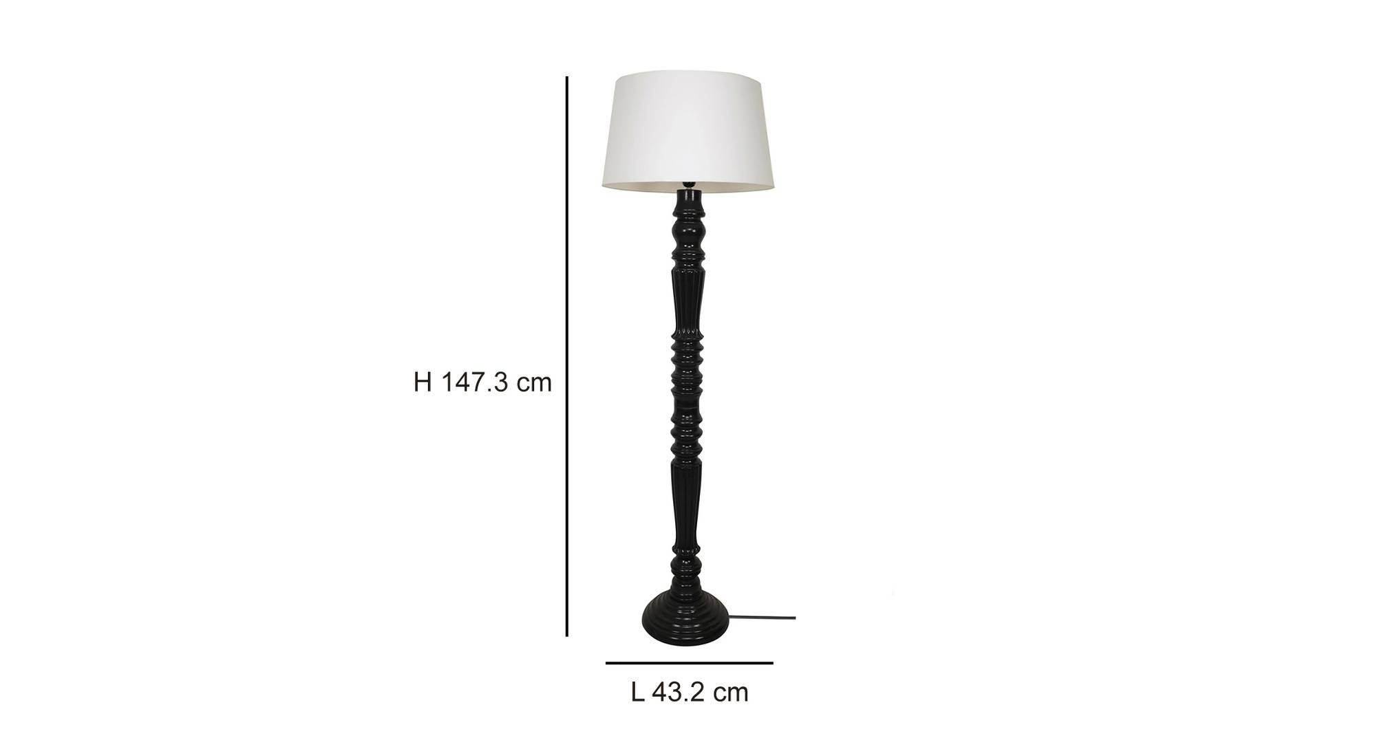 Clarkwood Floor Lamp Urban Ladder