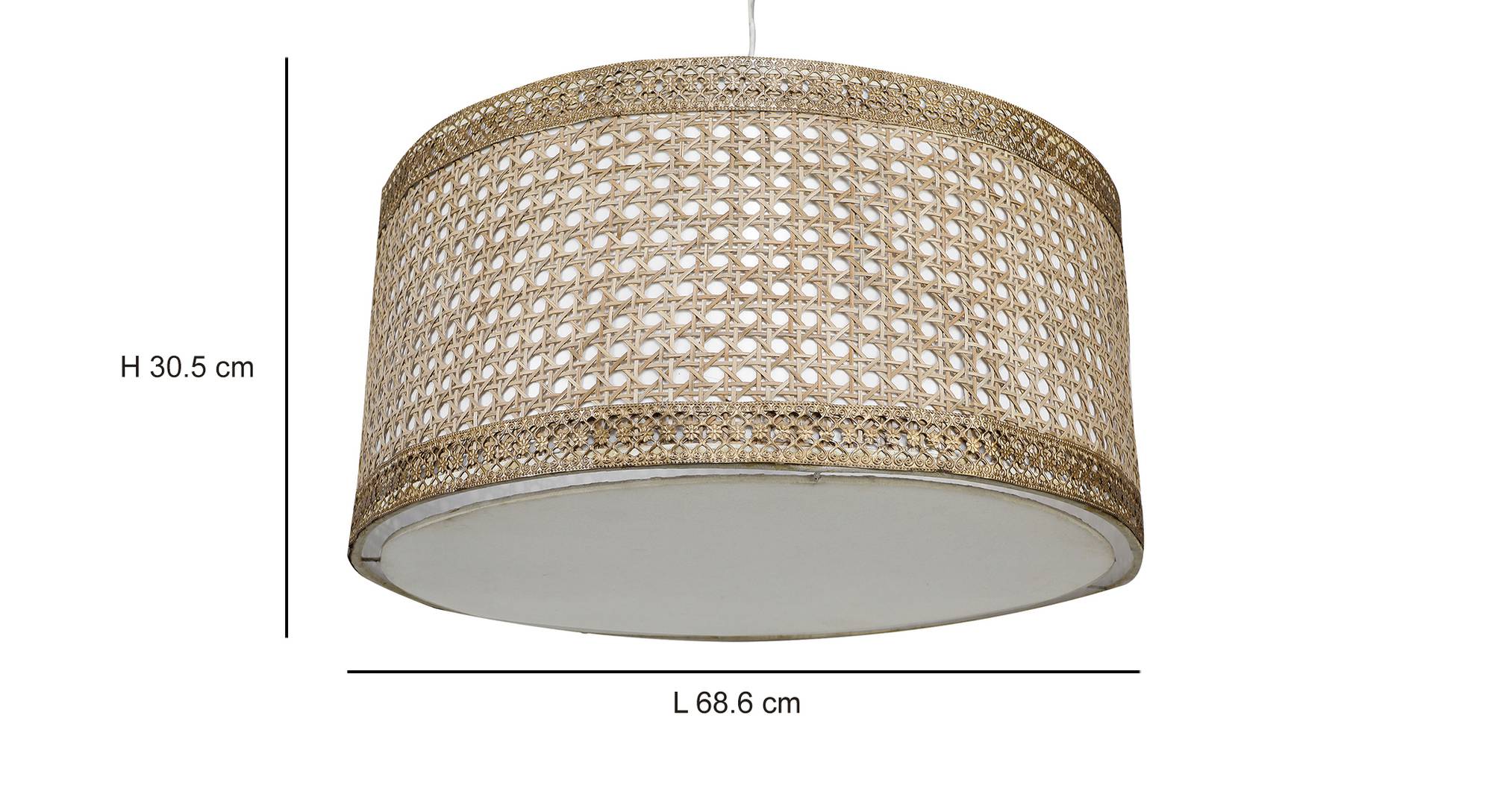 Cane Pendant Light Urban Ladder