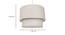 Oberon Double Pendant Light (Natural Linen, Linen Shade Material, Natural Linen Shade Color) by Urban Ladder - Dimension Design 1 - 