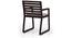 Hawley Study Chair (Mahogany Finish) by Urban Ladder - Rear View Design 2 - 342279