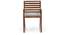 Hawley Study Chair (Teak Finish) by Urban Ladder - Front View Design 2 - 342285