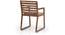 Hawley Study Chair (Teak Finish) by Urban Ladder - Rear View Design 2 - 342286
