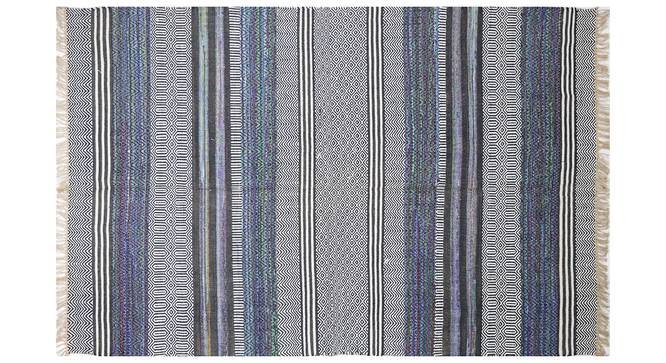 Alister Dhurrie (Blue, 270 x 180 cm  (106" x 71") Carpet Size) by Urban Ladder - Front View Design 1 - 348579