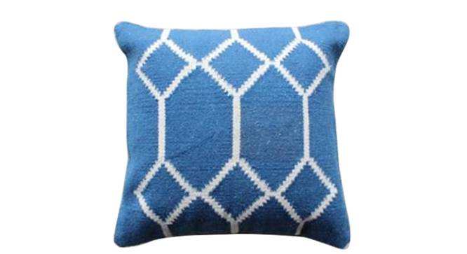 Brendan Cushion Cover (Teal, 46 x 46 cm  (18" X 18") Cushion Size) by Urban Ladder - Front View Design 1 - 348606