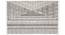 Basil Dhurrie (160 x 110 cm (63" x 43") Carpet Size) by Urban Ladder - Front View Design 1 - 348612