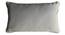 Brayden Cushion Cover (Light Grey, 60 x 35 cm  (24" X 14") Cushion Size) by Urban Ladder - Rear View Design 1 - 348618