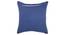Braden Cushion Cover (Blue, 61 x 61 cm  (24" X 24") Cushion Size) by Urban Ladder - Rear View Design 1 - 348620