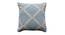 Brody Cushion Cover (46 x 46 cm  (18" X 18") Cushion Size, Sky Blue) by Urban Ladder - Front View Design 1 - 348632