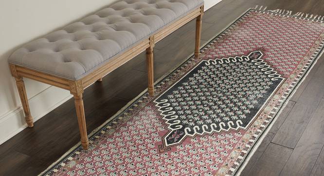 Dora Dhurrie (120 x 180 cm  (47" x 71") Carpet Size) by Urban Ladder - Design 1 Half View - 348695