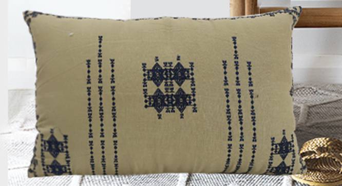 Gannon Cushion Cover (61 x 40 cm  (24" X 16") Cushion Size) by Urban Ladder - Design 1 Half View - 348732