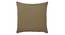Flynn Cushion Cover (Grey, 90 x 90 cm  (36" X 36") Cushion Size) by Urban Ladder - Rear View Design 1 - 348764