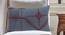 Keagan Cushion Cover (Red, 55 x 35 cm  (22" X 14") Cushion Size) by Urban Ladder - Design 1 Half View - 348784