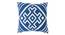 Kieran Cushion Cover (Blue, 46 x 46 cm  (18" X 18") Cushion Size) by Urban Ladder - Front View Design 1 - 348800