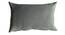 Kevin Cushion Cover (Grey, 50 x 35 cm  (20" X 14") Cushion Size) by Urban Ladder - Rear View Design 1 - 348811