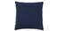 Kieran Cushion Cover (Blue, 46 x 46 cm  (18" X 18") Cushion Size) by Urban Ladder - Rear View Design 1 - 348815